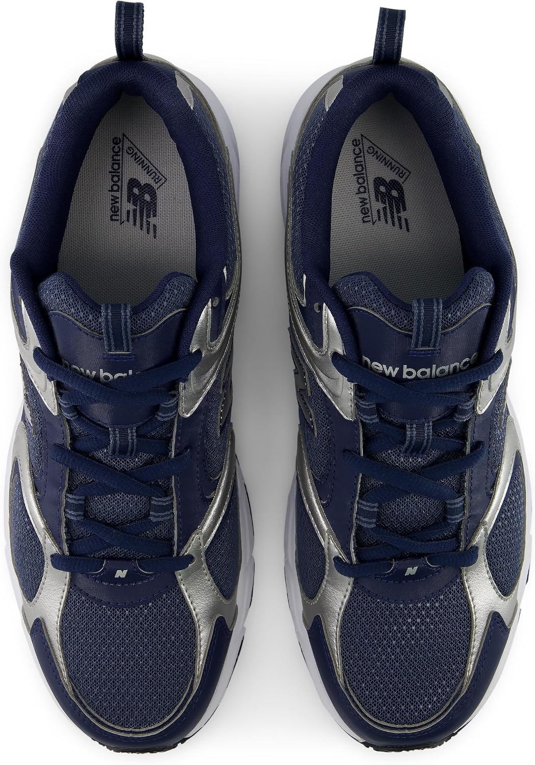 image:imageNew Balance Mens 408 V1 SneakersVintage IndigoSilver Metallic