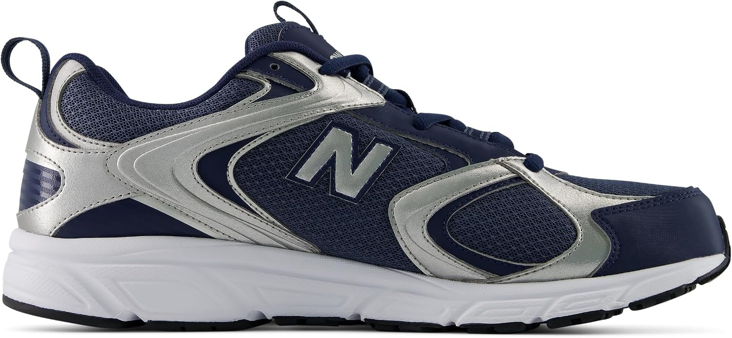 image:imageNew Balance Mens 408 V1 SneakersVintage IndigoSilver Metallic