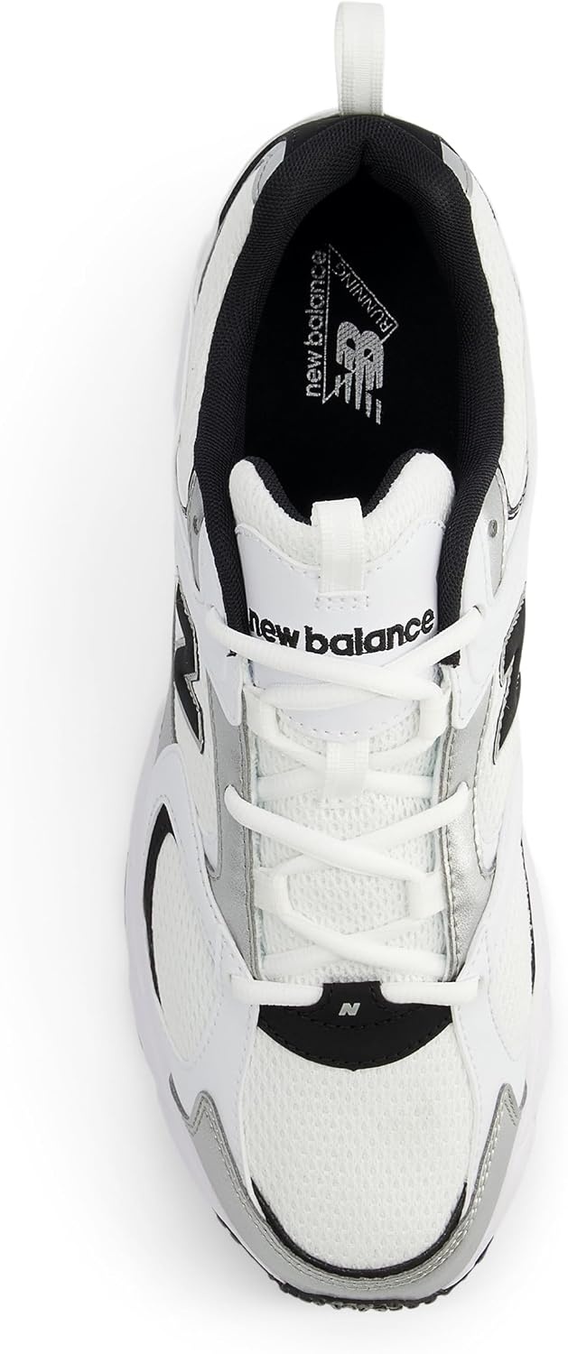 image:imageNew Balance Mens 408 V1 SneakersWhiteBlackSilver