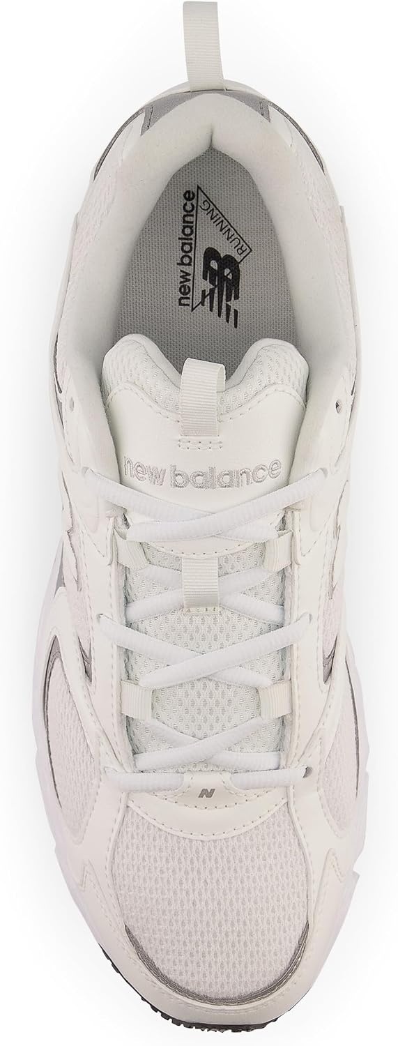 image:imageNew Balance Mens 408 V1 SneakersWhiteSilver MetallicBlack