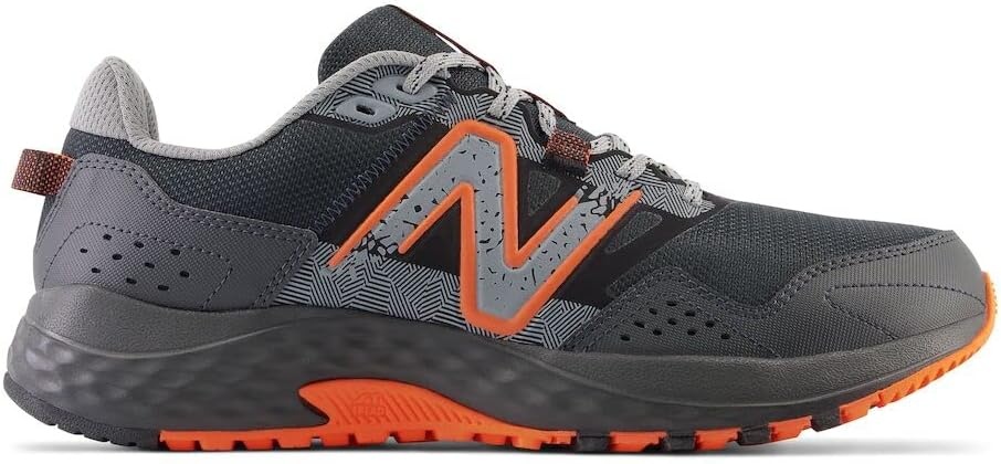 image:imageNew Balance Mens 410 V8 Trail Running ShoeBlackCayenneShadow Grey