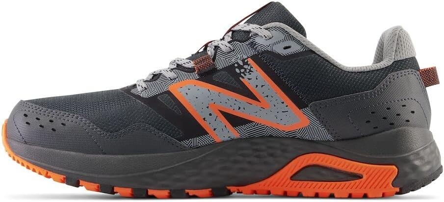 image:imageNew Balance Mens 410 V8 Trail Running ShoeBlackCayenneShadow Grey