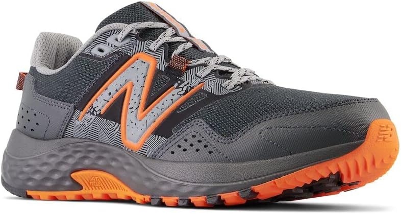 image:imageNew Balance Mens 410 V8 Trail Running ShoeBlackCayenneShadow Grey