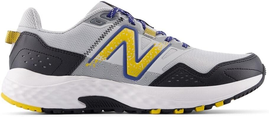 image:imageNew Balance Mens 410 V8 Trail Running ShoeGrey MatterBlue OysterBaroque Gold