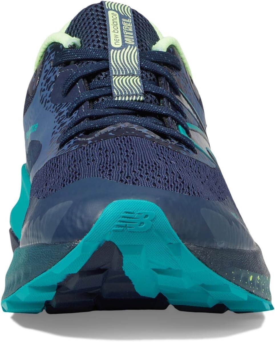 image:imageNew Balance Mens DynaSoft Nitrel V5 Trail Running ShoeNatural IndigoElectric TealBleached Lime Glo