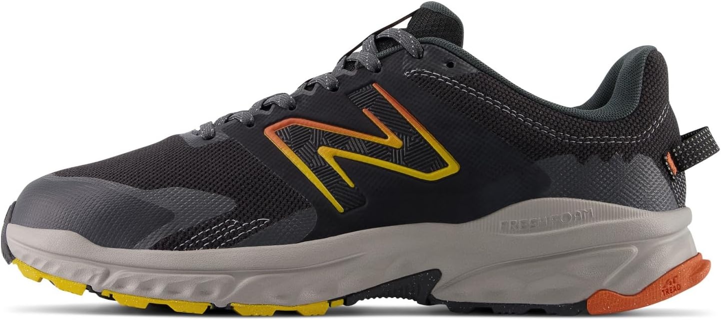 image:imageNew Balance Mens Fresh Foam 510 V6 Trail Running ShoesBlackShadow GreyCayenne