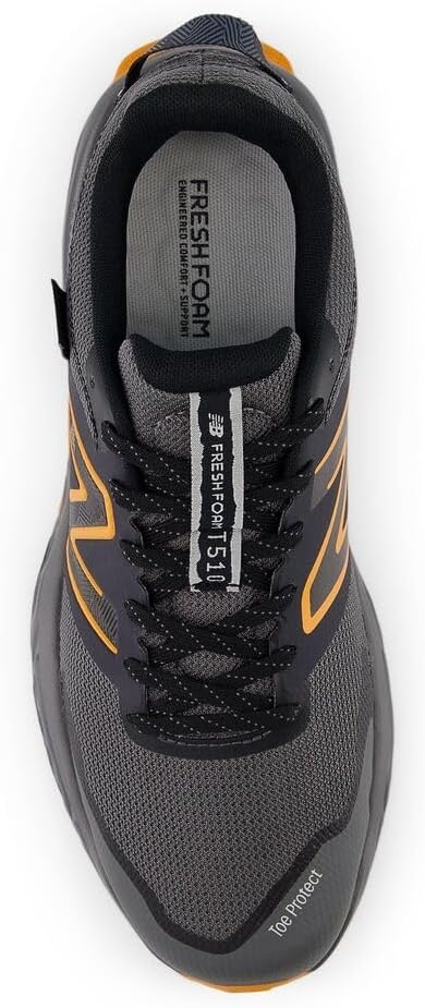 image:imageNew Balance Mens Fresh Foam 510 V6 Trail Running ShoesCastlerockBlackSizzle
