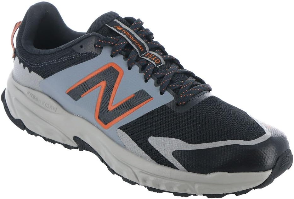 image:imageNew Balance Mens Fresh Foam 510 V6 Trail Running ShoesPhantomTeam Away GreyClassic Orange