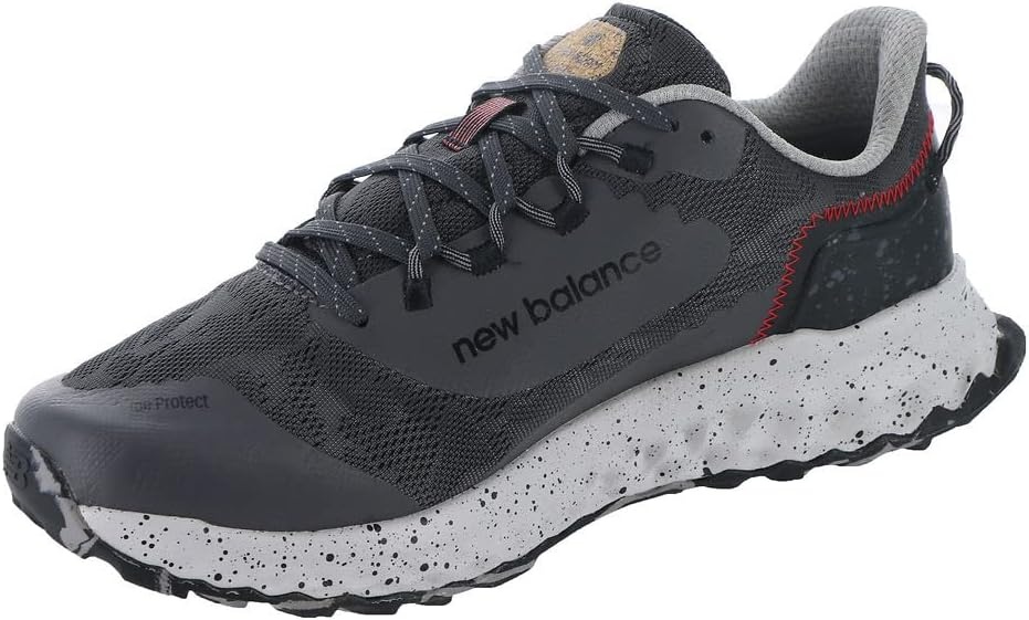 image:imageNew Balance Mens Fresh Foam Garo V1Trail Running ShoeMagnetTrue RedBlack