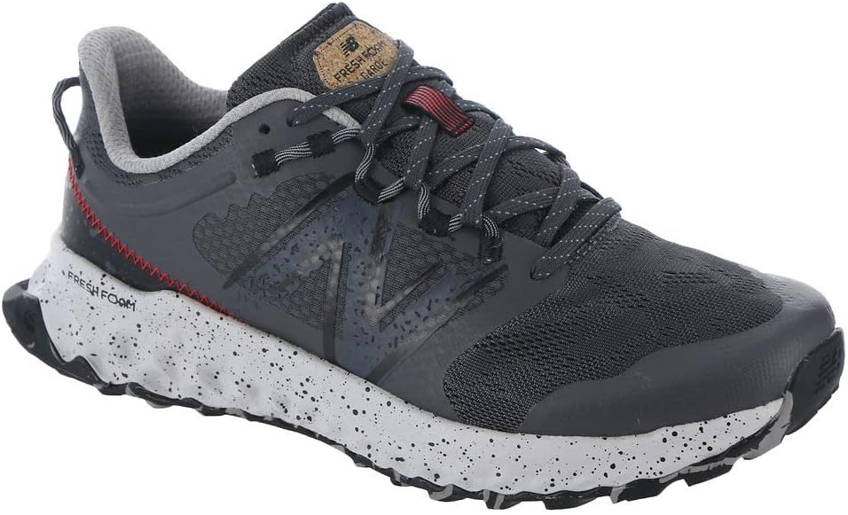 image:imageNew Balance Mens Fresh Foam Garo V1Trail Running ShoeMagnetTrue RedBlack