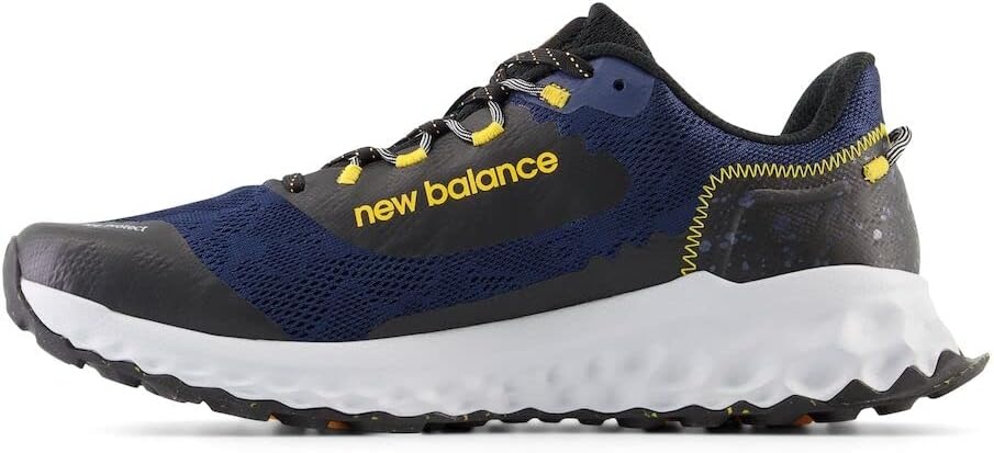 image:imageNew Balance Mens Fresh Foam Garo V1Trail Running ShoeNb NavyHot MarigoldBlack