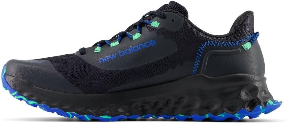 image:imageNew Balance Mens Fresh Foam Garo V1Trail Running ShoePhantomBlue OasisLime Leaf