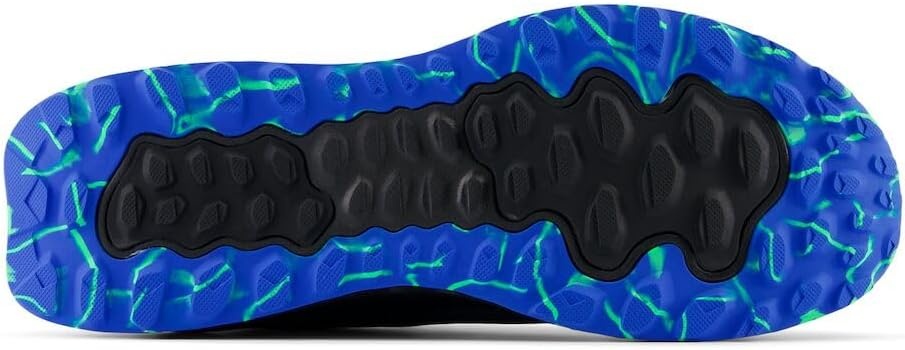 image:imageNew Balance Mens Fresh Foam Garo V1Trail Running ShoePhantomBlue OasisLime Leaf
