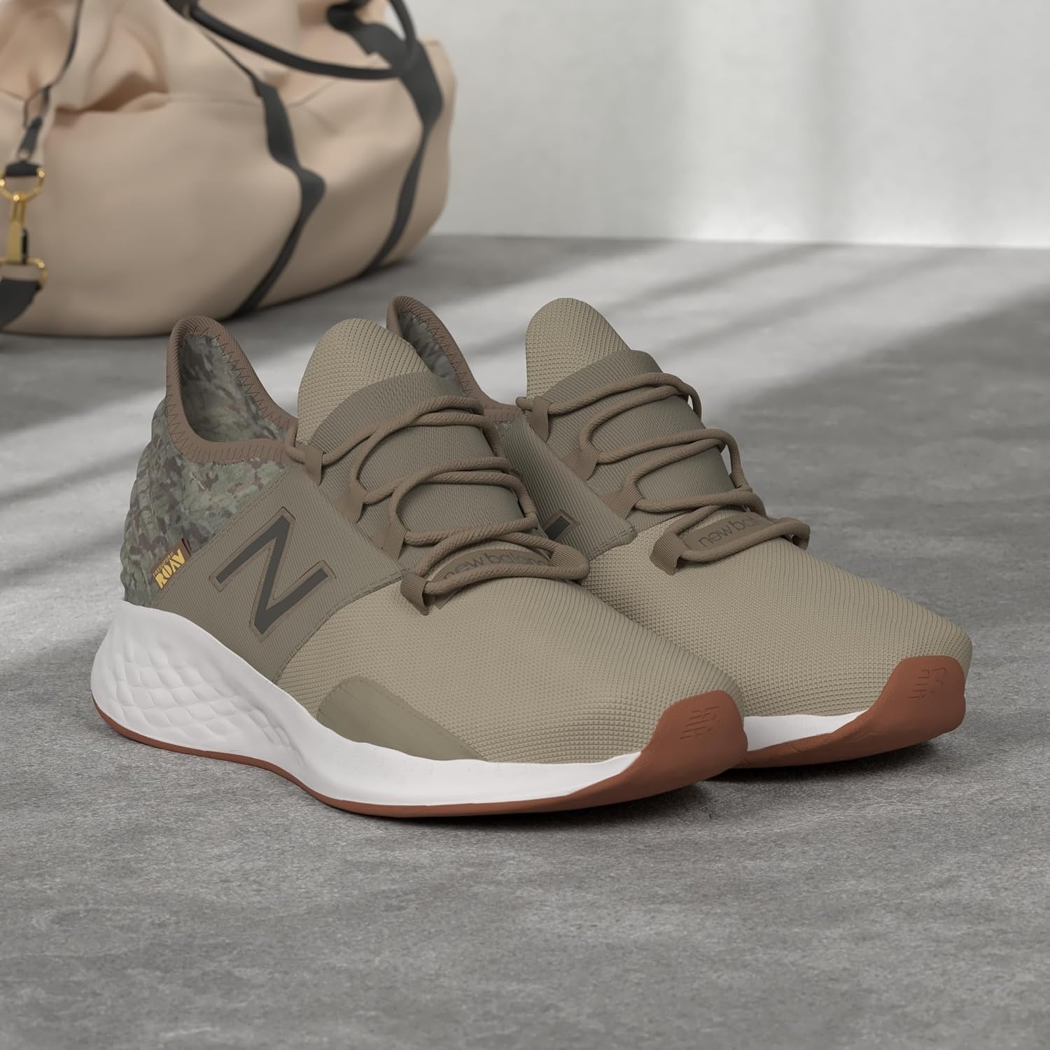 image:imageNew Balance Mens Fresh Foam RoavOliveGreen