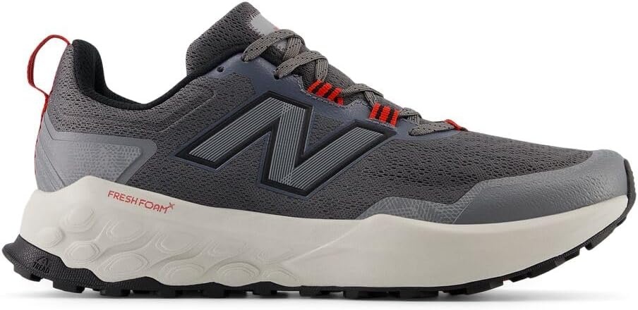 image:imageNew Balance Mens Fresh Foam X Garo V2 Trail Running ShoeCastlerockTrue RedSlate Grey