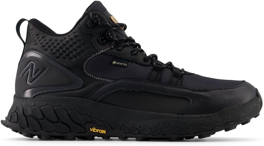 image:imageNew Balance Mens Fresh Foam X Hierro V1 MidCut Trail Runners Trail Running ShoesBlackCastlerockPhantom