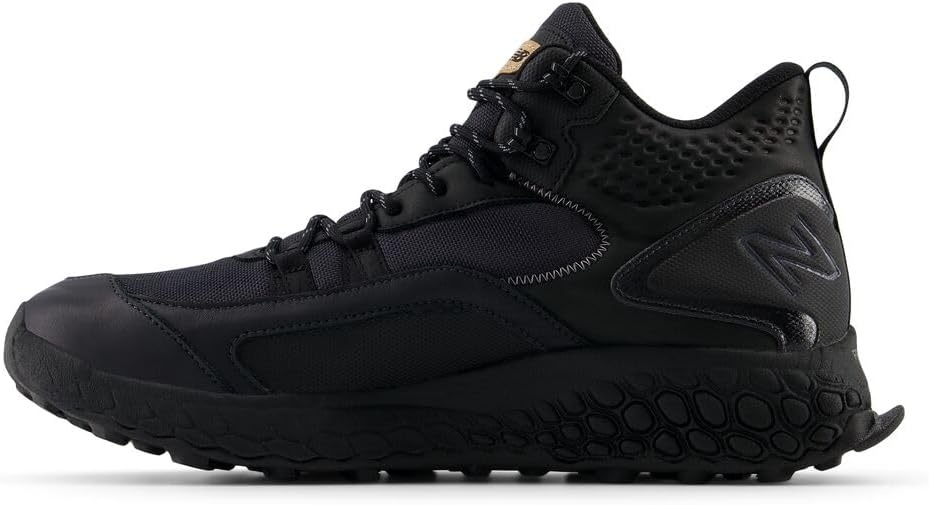 image:imageNew Balance Mens Fresh Foam X Hierro V1 MidCut Trail Runners Trail Running ShoesBlackCastlerockPhantom