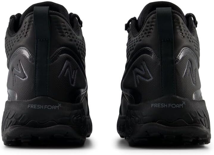 image:imageNew Balance Mens Fresh Foam X Hierro V1 MidCut Trail Runners Trail Running ShoesBlackCastlerockPhantom