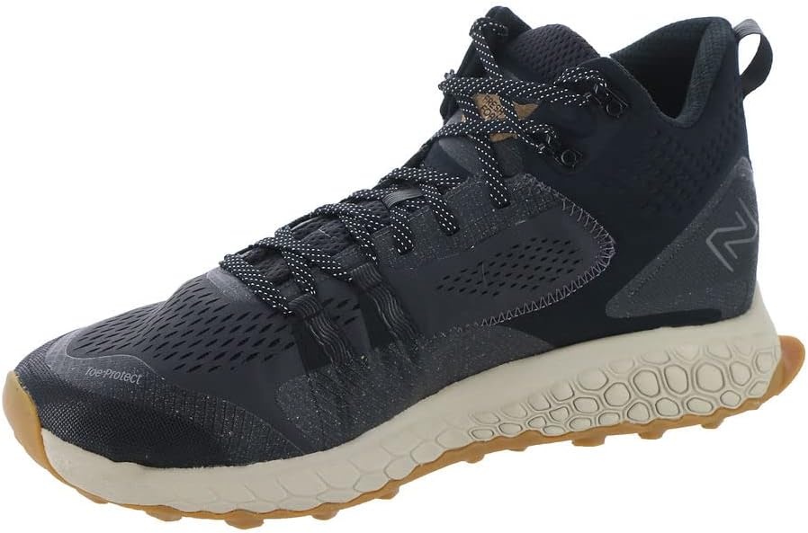 image:imageNew Balance Mens Fresh Foam X Hierro V1 MidCut Trail Runners Trail Running ShoesBlackTimberwolf
