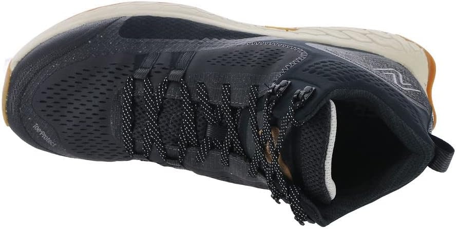 image:imageNew Balance Mens Fresh Foam X Hierro V1 MidCut Trail Runners Trail Running ShoesBlackTimberwolf