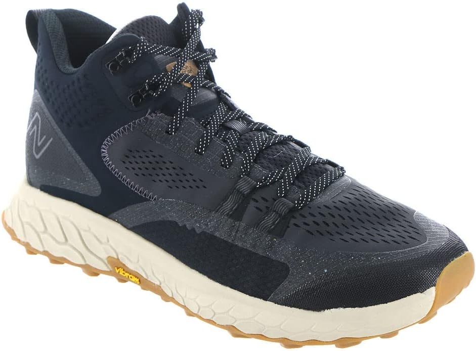 image:imageNew Balance Mens Fresh Foam X Hierro V1 MidCut Trail Runners Trail Running ShoesBlackTimberwolf