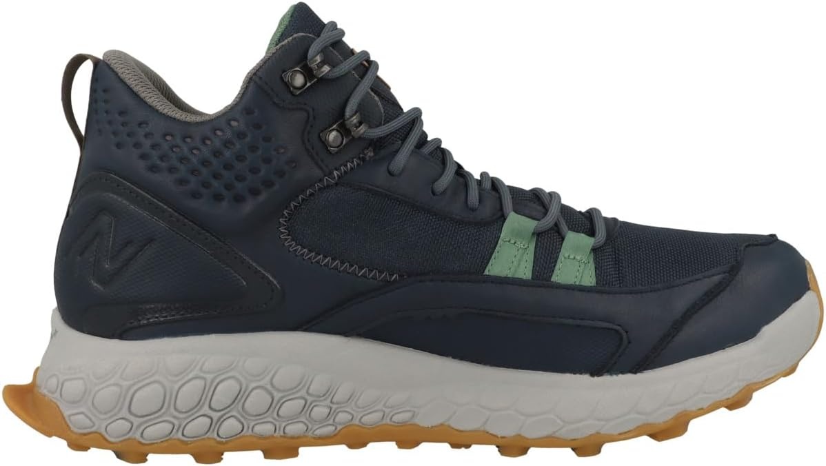 image:imageNew Balance Mens Fresh Foam X Hierro V1 MidCut Trail Runners Trail Running ShoesNatural IndigoEclipseJade