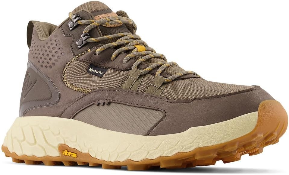 image:imageNew Balance Mens Fresh Foam X Hierro V1 MidCut Trail Runners Trail Running ShoesWrenBungeeGolden Hour