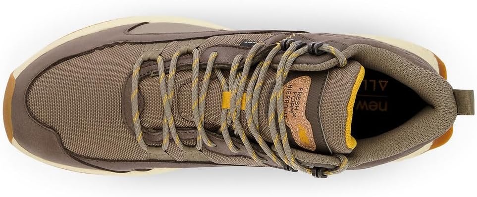 image:imageNew Balance Mens Fresh Foam X Hierro V1 MidCut Trail Runners Trail Running ShoesWrenBungeeGolden Hour