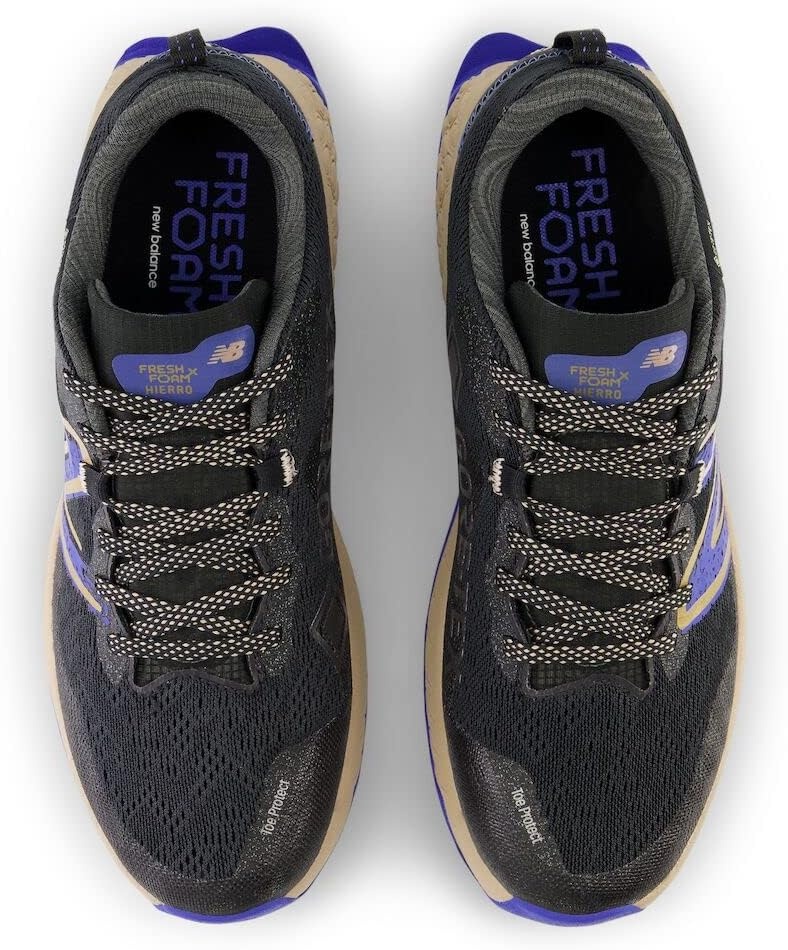 image:imageNew Balance Mens Fresh Foam X Hierro V7 ShoesBlackMarine Blue