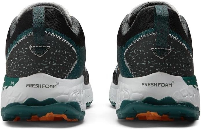 image:imageNew Balance Mens Fresh Foam X Hierro V7 ShoesConcreteVintage TealHot Marigold