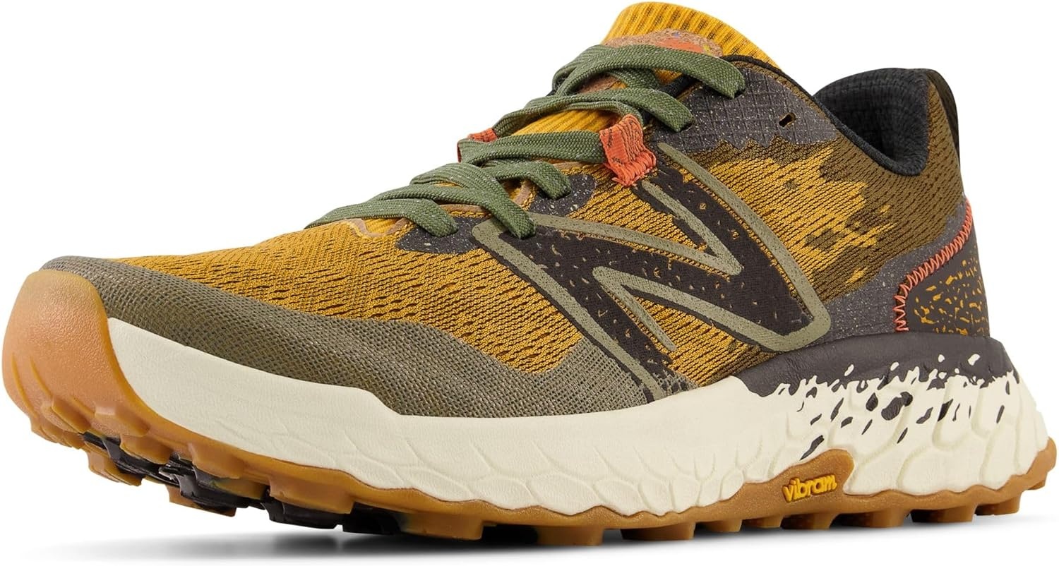 image:imageNew Balance Mens Fresh Foam X Hierro V7 ShoesGolden HourDark CamoBlack