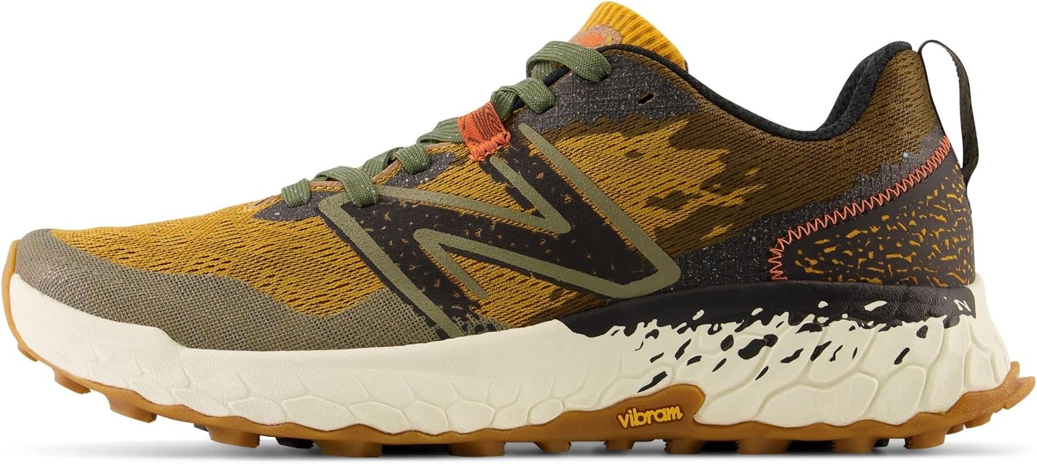 image:imageNew Balance Mens Fresh Foam X Hierro V7 ShoesGolden HourDark CamoBlack