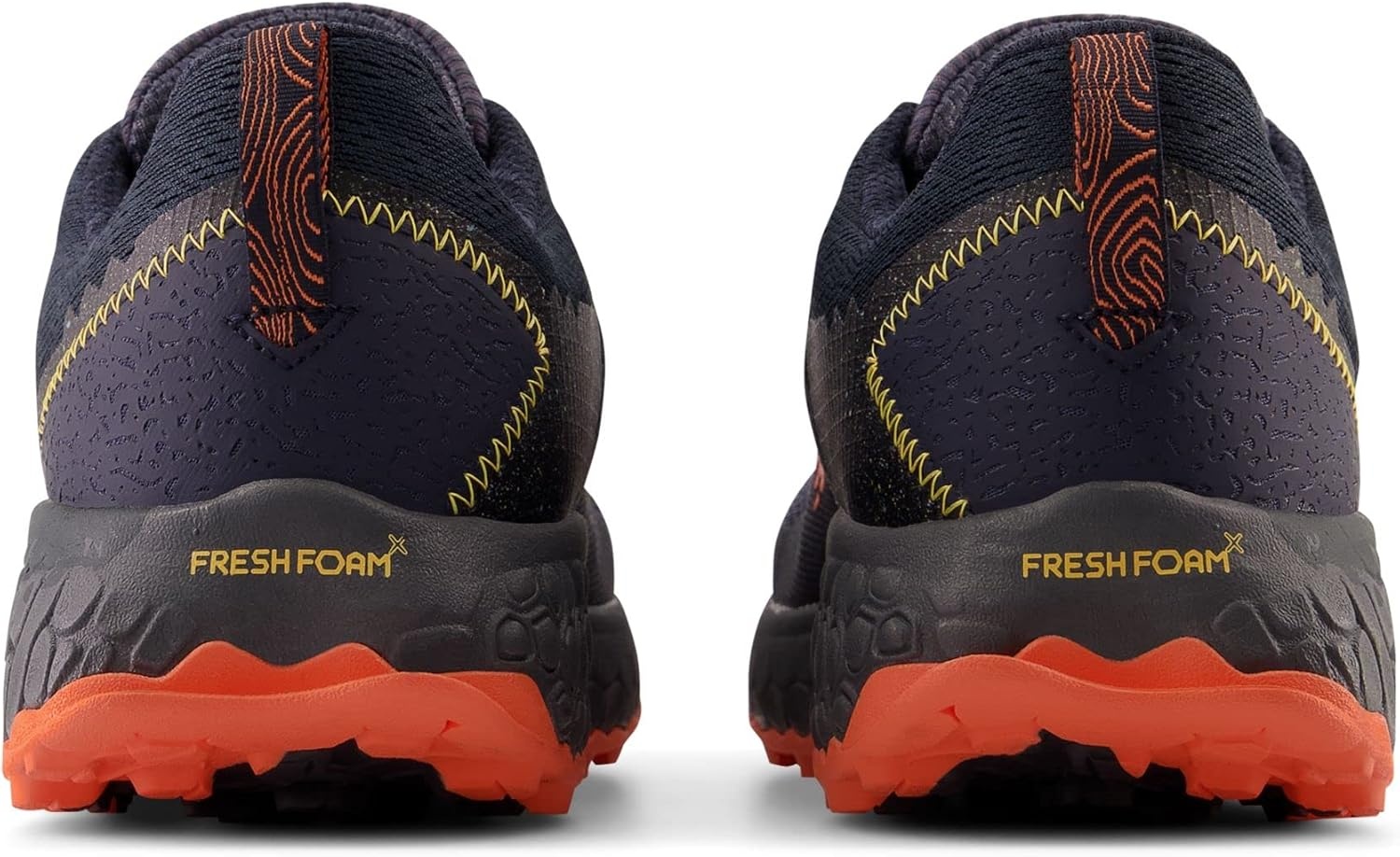 image:imageNew Balance Mens Fresh Foam X Hierro V7 ShoesThunderVibrant OrangeVibrant Apricot
