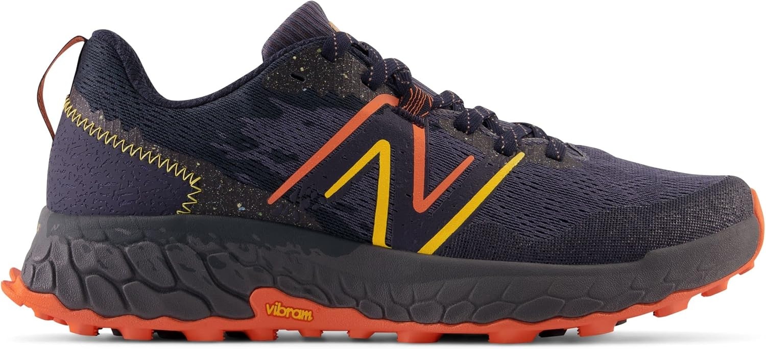 image:imageNew Balance Mens Fresh Foam X Hierro V7 ShoesThunderVibrant OrangeVibrant Apricot