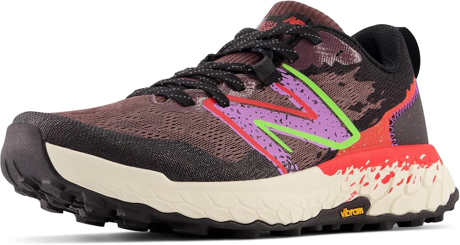 image:imageNew Balance Mens Fresh Foam X Hierro V7 ShoesTruffleElectric Purple