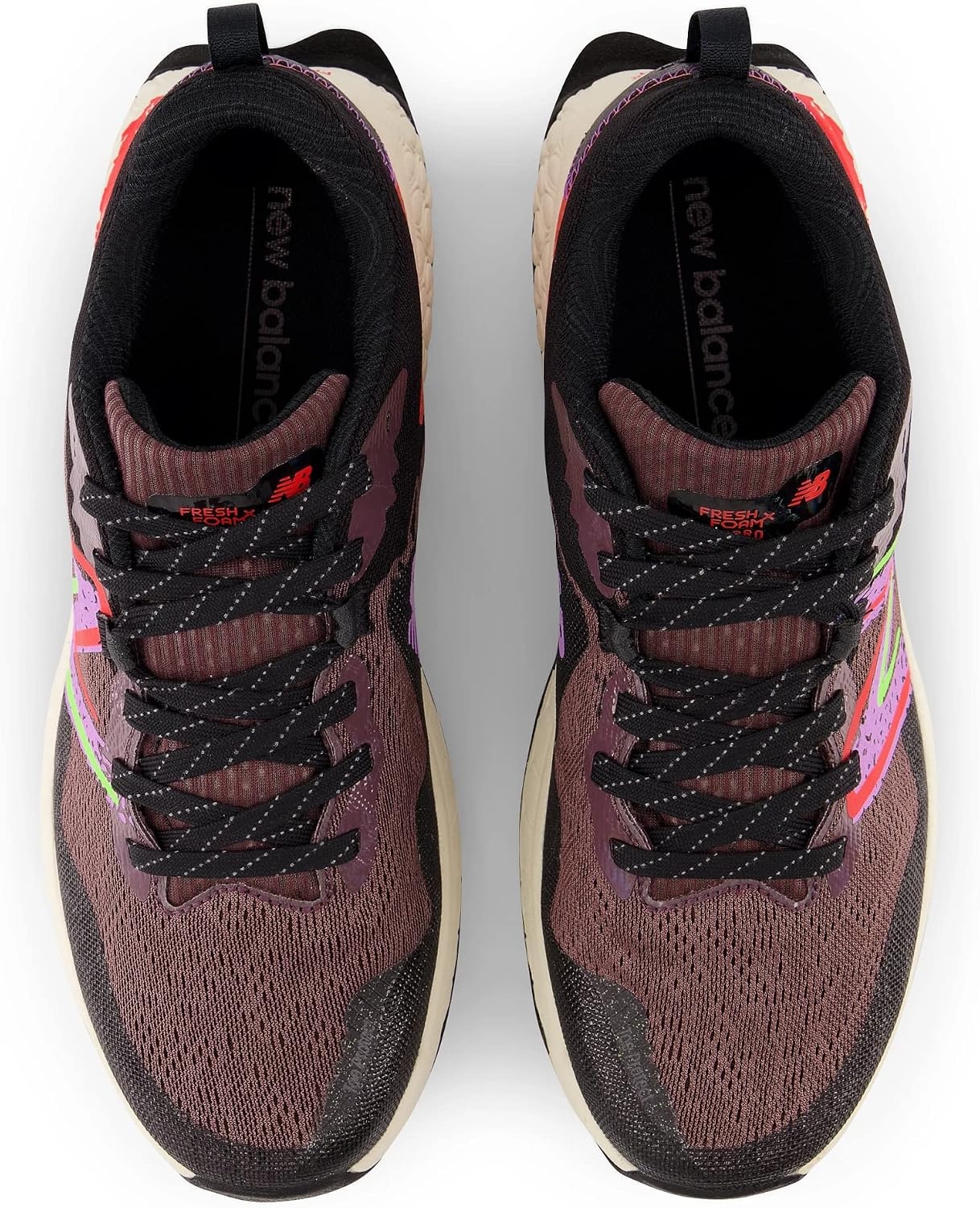 image:imageNew Balance Mens Fresh Foam X Hierro V7 ShoesTruffleElectric Purple