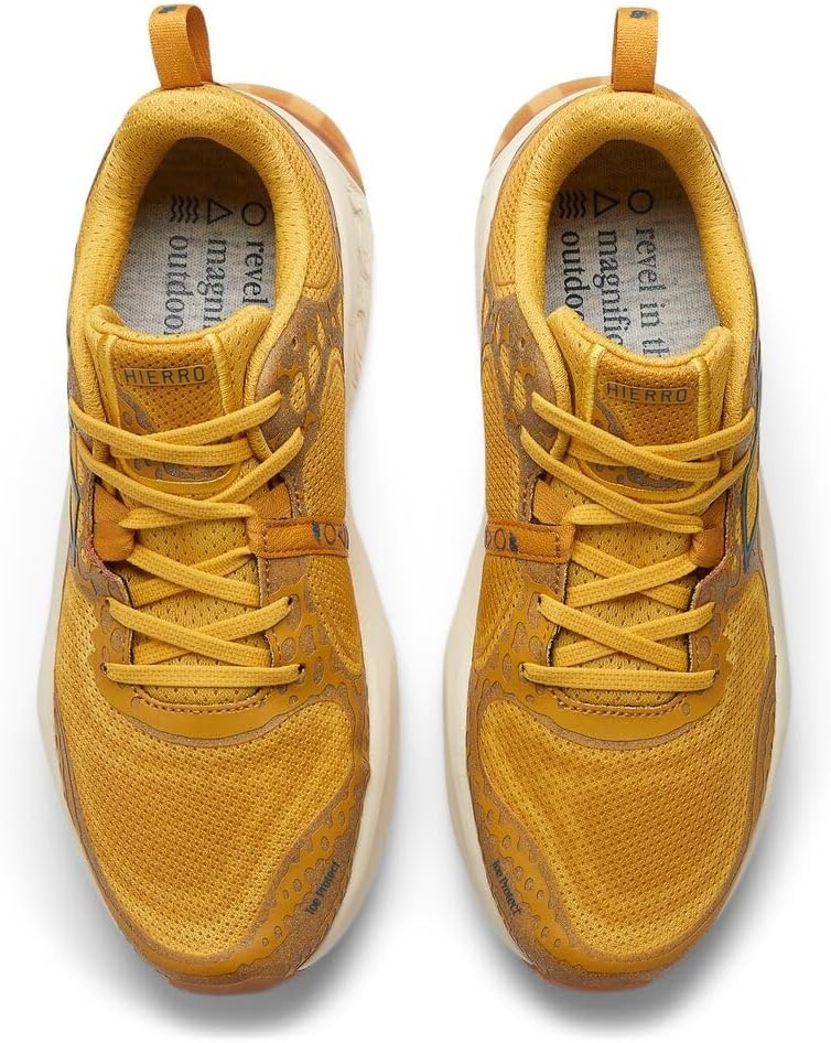 image:imageNew Balance Mens Fresh Foam X Hierro V8ButterscotchGinger LemonDeep Sea