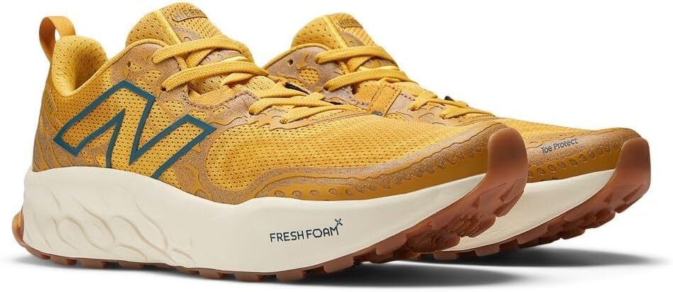 image:imageNew Balance Mens Fresh Foam X Hierro V8ButterscotchGinger LemonDeep Sea