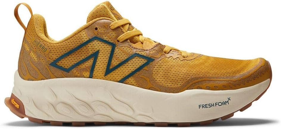 image:imageNew Balance Mens Fresh Foam X Hierro V8ButterscotchGinger LemonDeep Sea