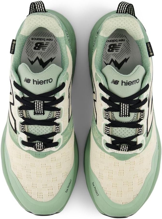 image:imageNew Balance Mens Fresh Foam X Hierro V9 Goretex Trail RunnersMosaic GreenPermafrostBlack