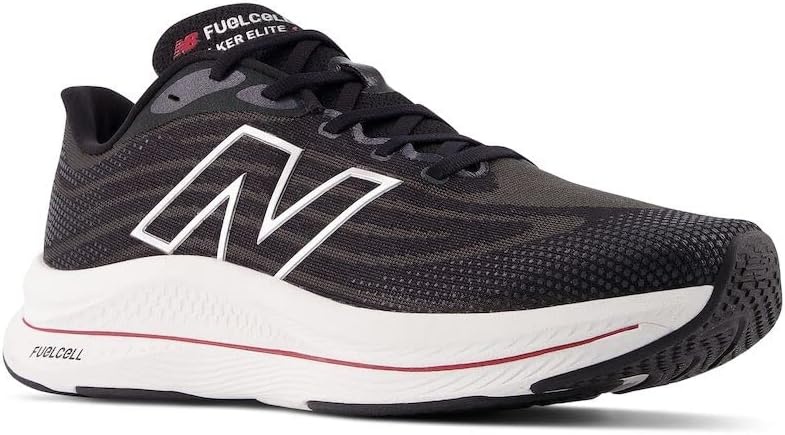 image:imageNew Balance Mens FuelCell Walker Elite V1BlackTeam RedSilver