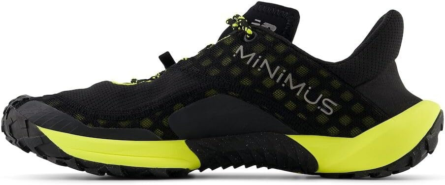 image:imageNew Balance Mens MT10V1 Minimus Trail Running ShoeBlackFireflyGinger Lemon