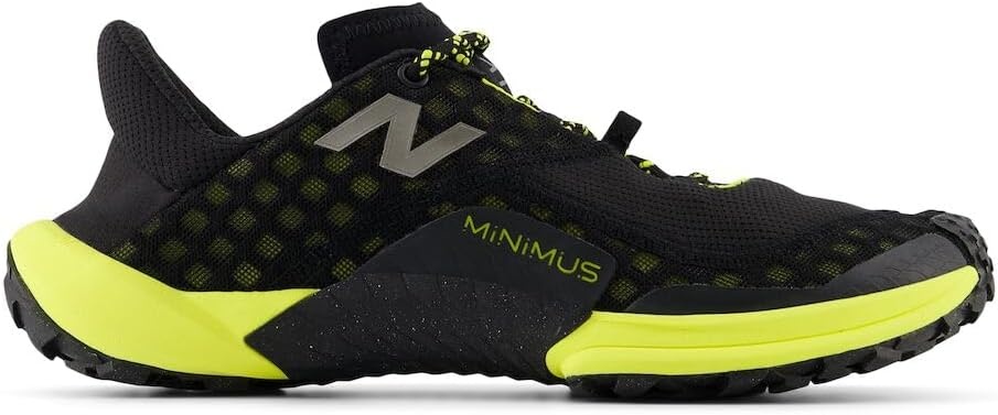 image:imageNew Balance Mens MT10V1 Minimus Trail Running ShoeBlackFireflyGinger Lemon