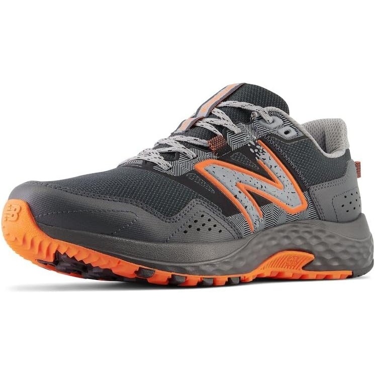 image:imageNew Balance Mens 410 V8 Trail Running ShoeBlackCayenneShadow Grey