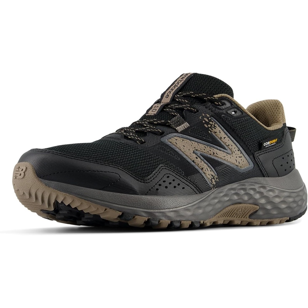 image:imageNew Balance Mens 410 V8 Trail Running ShoeBlackMagnetMushroom