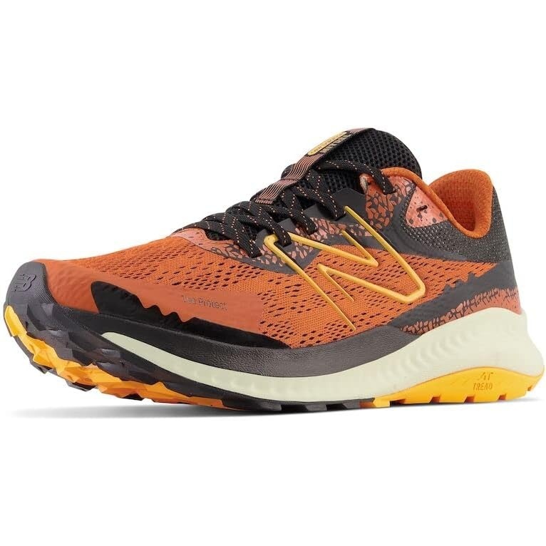 image:imageNew Balance Mens DynaSoft Nitrel V5 Trail Running ShoeCayenneBlackHot Marigold