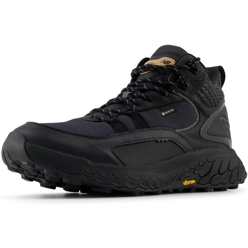 image:imageNew Balance Mens Fresh Foam X Hierro V1 MidCut Trail Runners Trail Running ShoesBlackCastlerockPhantom