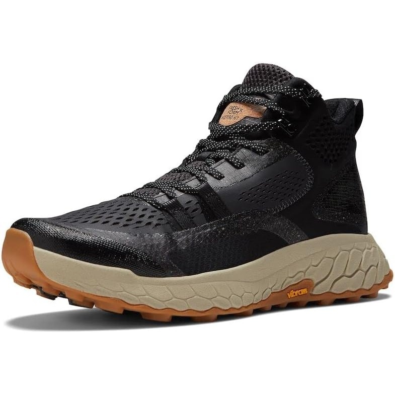 image:imageNew Balance Mens Fresh Foam X Hierro V1 MidCut Trail Runners Trail Running ShoesBlackTimberwolf