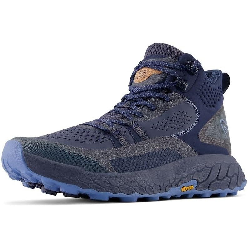 image:imageNew Balance Mens Fresh Foam X Hierro V1 MidCut Trail Runners Trail Running ShoesVintage IndigoNb NavyHeritage Blue
