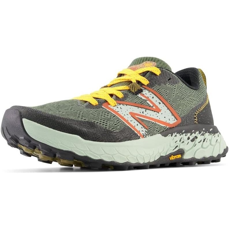 image:imageNew Balance Mens Fresh Foam X Hierro V7 ShoesDeep Olive GreenBlack